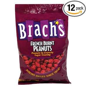 Brachs French Burnt Peanuts, 7 Ounce Grocery & Gourmet Food