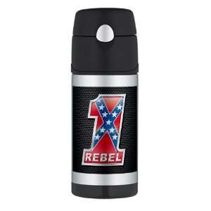   Thermos Travel Water Bottle 1 Confederate Rebel Flag: Everything Else