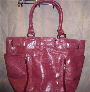 Sasha Handbags NY Wms Large Color Berry NWT Stylish  