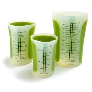    Chefn Green Pinch and Pour Measuring Beakers: Kitchen & Dining