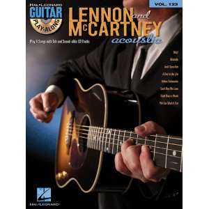  Lennon & McCartney Acoustic   Guitar Play Along Volume 123   Book 