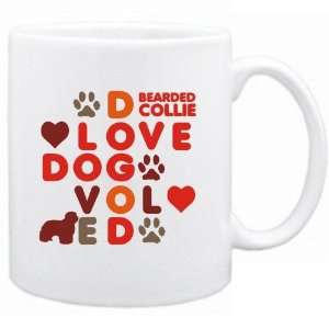    New  Bearded Collie / Love Dog !  Mug Dog: Home & Kitchen