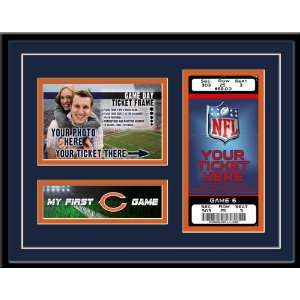  NFL My First Game Ticket Frame   Chicago Bears