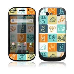 Animal Squares Decorative Skin Cover Decal Sticker for Samsung Google 