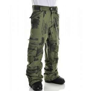  Rome Insurrection Snowboard Pants Drab Dirt Print Sports 