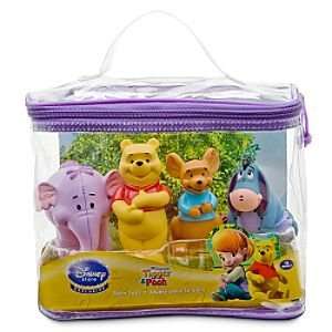 My Friends Tigger & Pooh 4 piece Bath Toy Playset
