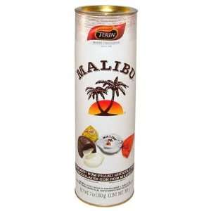 CHOCOLATE TURIN NON ALCOHOLIC MALIBU RUM TUBE, 7 OZ