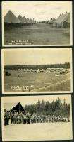 Postcards HIWOOD MN CCC Camp REAL PHOTO  