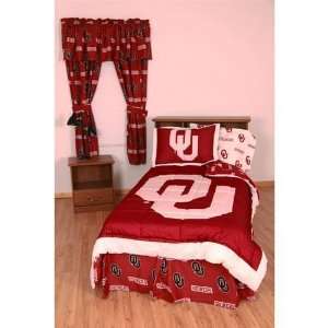  Oklahoma Sooners Bed in a Bag with Reversible Comforter 