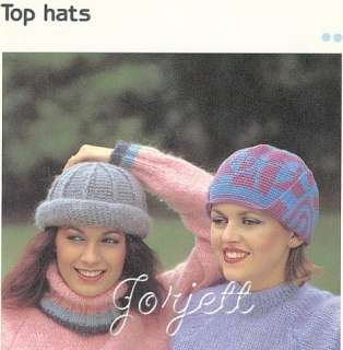 Top Hats Caps, Quick & Easy crochet pattern  