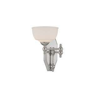   109 Pour Le Bain 1 Light Sconce Polished Nickel Finish Home & Garden