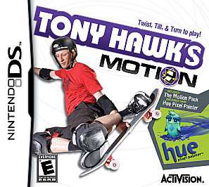 Tony Hawks Motion Featuring Hue Pixel Painter Nintendo DS, 2008 
