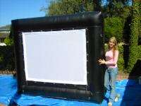 Ft Inflatable Movie Screen front & rear projection  