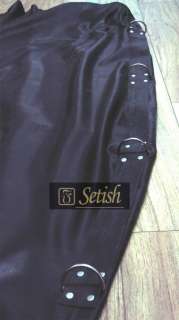 latex rubber sexy SleepSack Bodybag with D rings 0.6mm  