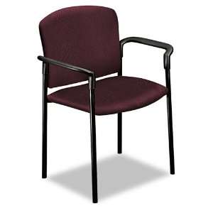  HON Products   HON   Pagoda 4070 Series Stacking Arm Chairs, Wine 