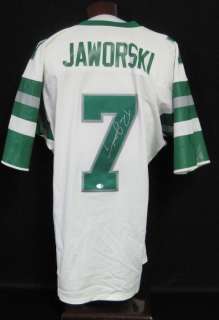 Ron Jaworski Autographed/Signed Mitchell Ness Eagles Jersey PSA/DNA SZ 