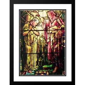  Tiffany, Louis Comfort 19x24 Framed and Double Matted The 