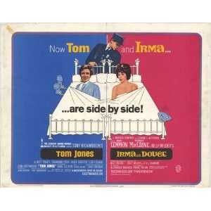  Irma La Douce/Tom Jones   Movie Poster   11 x 17: Home 