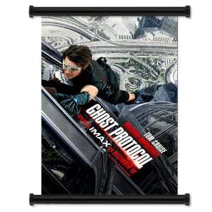 Mission Impossible Ghost Protocol Tom Cruise Movie Fabric Wall Scroll 