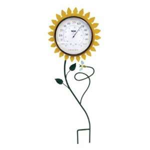 Toland Home Garden 220607 Whimsy Thermometer on Stake   Sunflower 