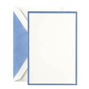   Blue Hand Bordered Correspondence Cards (PC3129)