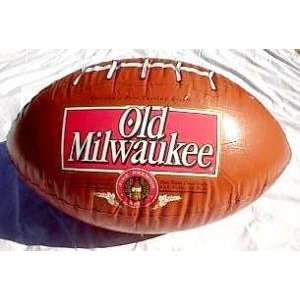  Old Milwaukee Beer and Ale Inflatable Football Promotional 