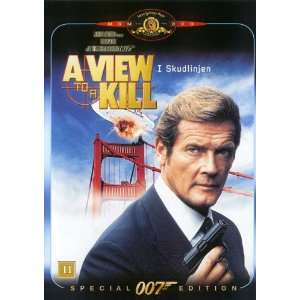 View to a Kill Poster Danish 27x40 Roger Moore Christopher Walken 