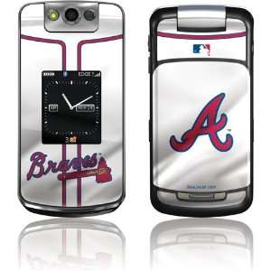  Atlanta Braves Home Jersey skin for BlackBerry Pearl Flip 
