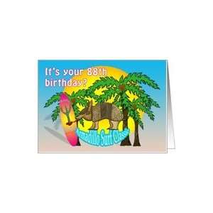  Aloha Surf 88th Birthday Card Toys & Games