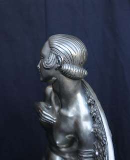 Joe Descomps Beauty of Paris Art Deco Figurine Cape  