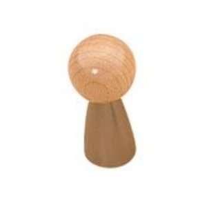   1068439 Richelieu Eclectic Metal amp Wood Knob Maple