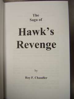 Roy Chandler Hawks Revenge Signed New Issue 2010  