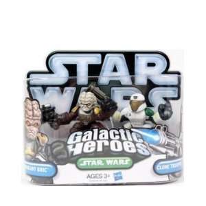  Star Wars 2010 Galactic Heroes Mini Figure 2Pack Clone 