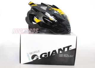 GIANT Helmet Bike Cycling Road MTB Helmet Size L Yellow  
