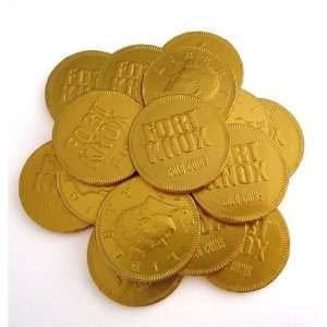 Fort Knox Gold Coins Med 1.125  5 LBS  Grocery & Gourmet 