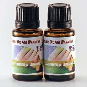 Pack. Lavender & Lemongrass Fragrance Oil for Warming from Ecoscents 