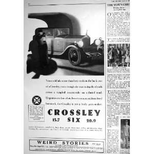  1930 CROSSLEY MOTOR CAR PRINCESS ELIZABETH CANNES ASTOR 
