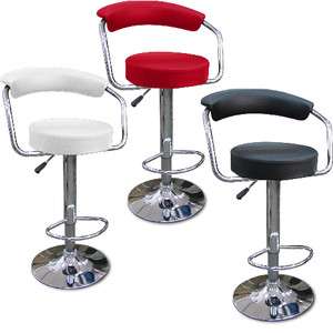 Modern Barstool Set of 2 New Height/Swivel Bar stool  