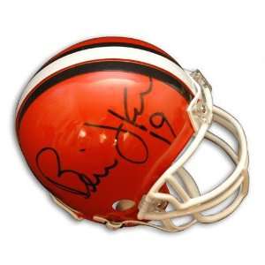  Bernie Kosar Cleveland Browns Autographed Mini Helmet 