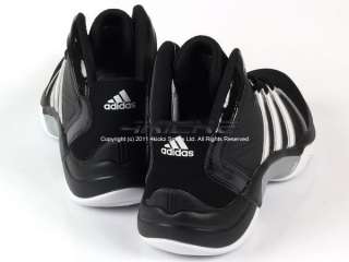 Adidas Tip Off 2 Black/White/Metallic Silver Mens 2011 Basketball 