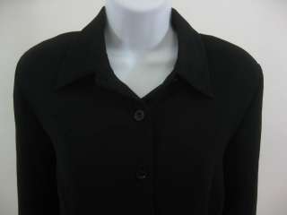 NWT BASLER Black Long Sleeve Long Blouse Shirt Top SZ 38 $320  