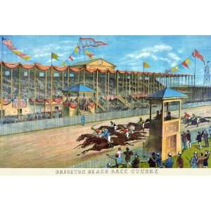  Brighton Beach Race Course 20x30 Canvas