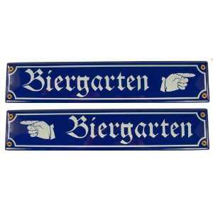  Biergarten Oktoberfest Roadsign   Right