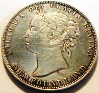 Newfoundland 1900 50 Cents   Very High Grade   Probably Cleaned in the 