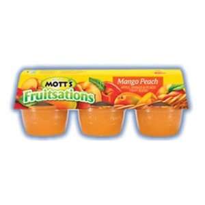 Motts Fruitsations Mango Peach Apple Sauce 6 ct   12 Pack  