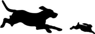 Beagle Hunting Rabbit ~Hunting Sticker,Decal,Graphic  