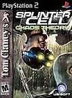 Tom Clancys Splinter Cell Chaos Theory Sony PlayStation 2, 2005 