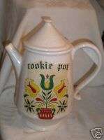 McCoy Coffee Pot Pennsylvania Dutch Theme Cookie Jar  