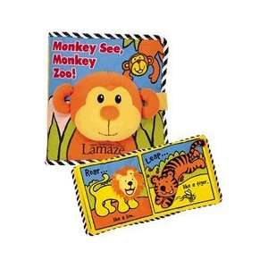  monkey see, monkey do soft book by lamaze Toys & Games