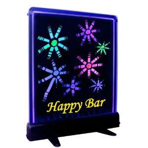  LED Fluorescent Menu Drawing/writing Boards   Colorful Birthday 